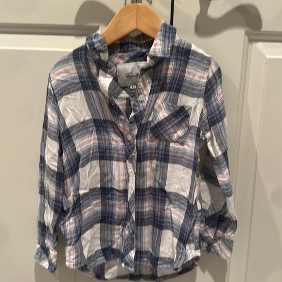 Rails Button Down Shirt - Size 6/7.  Super Soft.   Very good condition - Picture 1 of 3